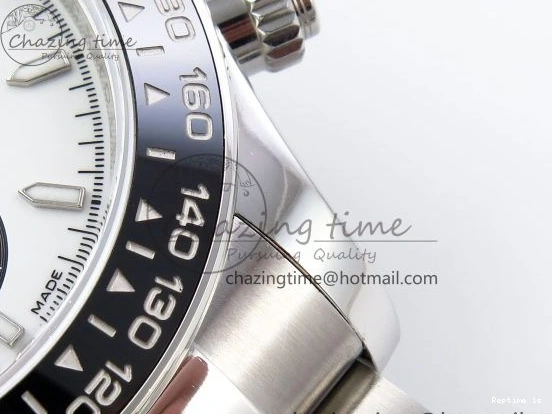 1221 Daytona 126500 QF 1:1 Best Edition 904L Steel White Dial on SS Braclet SH4131 V Stretchable 1297